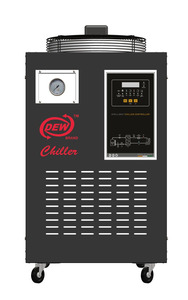 Enfriador de Agua Industrial DEW 1 TR, Enfriador por Aire con Compresor Emerson Copeland, 220V AC - Product Image 2