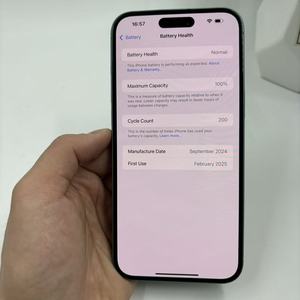 Smartphone Cellulare 5G iPhone 16 Plus Originale Usato Sbloccato all'Ingrosso 128G - Product Image 3