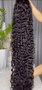 Hot Sale Water Wave <b>Human</b> Hair <b>Wig</b> HD Lace Frontal <b>Wig</b> For Women Custom Length Luxury <b>Wig</b> Available At Export Price - Product Image 3