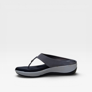 Sandales compensées élégantes et confortables pour femmes, avec bride à boucle, coussinets souples, antidérapantes et légères pour le quotidien - Product Image 4