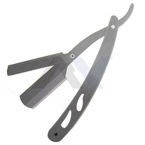 Navaja de Afeitar Recta para Hombre – Kit Profesional de Barbero con Bloqueo de Seguridad de Acero Inoxidable para Afeitar - Product Image 3