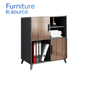 Armoire de remplissage moderne de qualité supérieure Cadre en mélamine MDF robuste Meubles de rangement de bureau fiables fabriqués au Vietnam pour une application hôtelière - Product Image 1