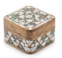Boîte de rangement en bois sculpté à la main, écologique, rectangulaire, boîte à souvenirs, boîte à bijoux, boîte cadeau, emballage artisanal personnalisé, taille sur mesure