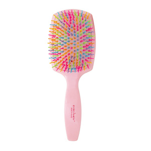 [JWORKS EXT] EYECANDY RAINBOW VOLUME S KING PADDLE HAIRBRUSH Cepillo Desenredante Antiestático con Masajeador de Cuero Cabelludo y Espejo, Corea - Product Image 3