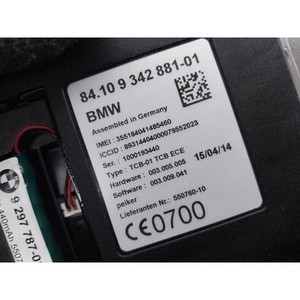 Unidad de Control Telemático para Serie 5 2013-2017, Usada, OEM 8410934288101 - Product Image 6