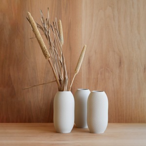 Minimalist <b>Ceramic</b> Tabletop <b>Vase</b> Matte Finish 8-16 Inches Exquisite Durable Design for Housewarming Decor - Product Image 4
