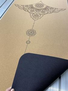 Tapete de Yoga de Corcho Personalizado con Logotipo, Duradero, de 5 mm de Grosor, Ecológico, de Caucho Natural, para Fitness, Ejercicio, Gimnasio, Pilates - Product Image 5
