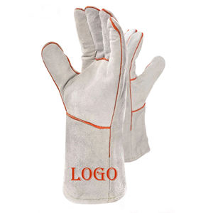 Guantes de Protección para las Manos, Guantes Cortos para Soldadura, Guantes de Cuero para Soldadura MIG, Guantes para Soldadura TIG - Product Image 3