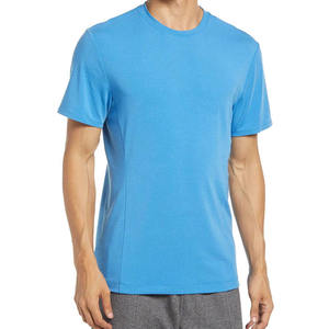 Vente Flash T-shirts Homme Toutes Tailles en Gros Mode Décontractée Unie Personnalisez Votre Logo 100% Coton Respirant Séchage Rapide - Product Image 1
