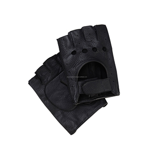 Gants de conduite en cuir de luxe pour hommes et femmes, gants de course vintage, design doux et respirant, au prix d'usine - Product Image 1