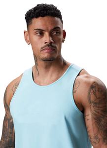 Camiseta Deportiva Urbana de Alta Calidad para Hombre, Ligera, Transpirable, sin Mangas, para Entrenamiento Físico, Correr - Product Image 4