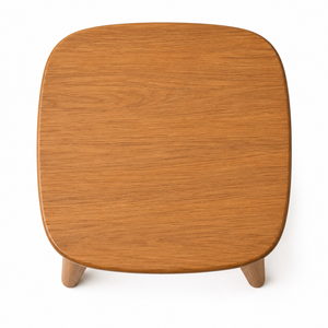 Plateau de table à manger moderne en teck massif |   Table à manger d'inspiration scandinave |   Meubles de salon artisanaux durables - Product Image 4