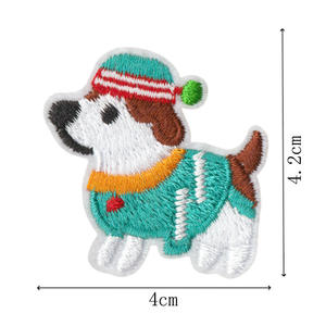 Custom Factory Wholesale Embroidery <b>Patches</b> Iron On Bear Animal <b>Patch</b> 3D Embroidered Badge for Caps <b>Backpacks</b> Jackets Bags OEM - Product Image 6