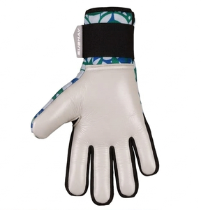 Guantes de Portero Híbridos Profesionales Elite, Grises, Látex de Contacto de 4 mm, Alto Agarre, Cierre de Gancho y Bucle, Guantes Personalizados - Product Image 3