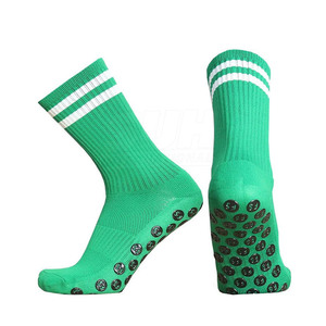 High Quality Crew Winter <b>Custom</b> Sport <b>Grip</b> Football <b>Socks</b> Breathable Anti-Slip with <b>Custom</b> Logo - Product Image 1