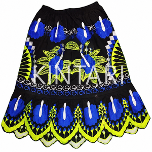 Jupe brodée tropicale personnalisée pour femme, style floral hawaïen, décontractée, pour l'été et la plage, vente en gros OEM de vêtements en vrac - Product Image 2