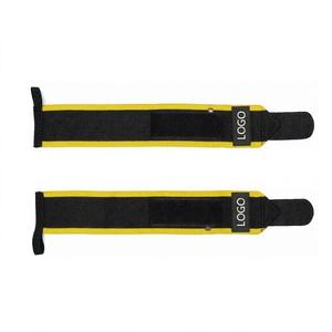 Muñequeras con Logotipo Personalizado, Transpirables, Suaves, Ligeras, Plegables, Unisex, para Levantamiento de Pesas, Entrenamiento en Gimnasio, Soporte para Fisicoculturismo - Product Image 4