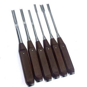 Kit chirurgical professionnel de ciseaux à os et d'osteotomes, ensemble de burins orthopédiques réutilisables en acier inoxydable de qualité médicale - Product Image 4