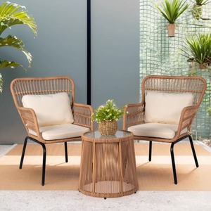 Meubles de patio en rotin, ensembles de meubles de patio en rotin pour l'extérieur, tables, chaises, canapés et chaises nid d'oiseau en rotin pour le loisir - Product Image 5