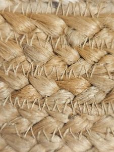 Handmade Round Jute <b>Rug</b> Natural Color Design with Round Shape For Resort Hotel Usage At Bulk Price By Exporter - Product Image 3