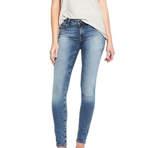 Jeans de Mezclilla Personalizados para Hombre y Mujer – Jeans Casuales de Corte Recto y Cintura Media 100% Algodón para Venta al Por Mayor - Product Image 1