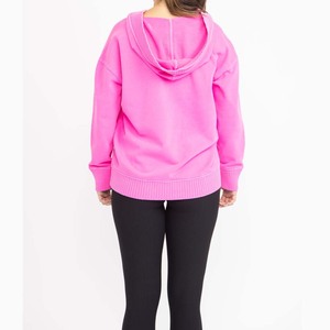 BE DOT GARMENTS ENTERPRISES Sudadera con Capucha para Mujer, Color Sólido, Invierno 2026, Poliéster/Algodón, Secado Rápido, Transpirable, Estilo Canguro - Product Image 3