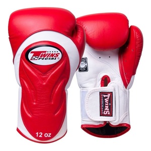 Guantes de Boxeo Profesionales de Alta Calidad, Cierre de Gancho y Bucle, Ligeros, Transpirables, Logotipo Personalizado OEM, para Entrenamiento en Gimnasio y con Saco de Boxeo - Product Image 1