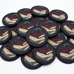 ป้าย PVC แบบเสียบเหรียญลายจอยสติ๊กเกมย้อนยุค ป้ายซิลิโคนทรงกลมสำหรับเสื้อผ้าเกมเมอร์ ขายส่งจากโรงงานโดยตรง - Product Image 3