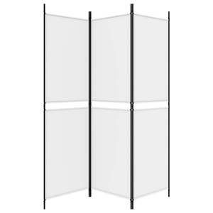 ฉากกั้นห้องผ้าสีขาว 3 แผง ขนาด 59.1"x70.9" ฉากกั้นและพาร์ติชั่นดีไซน์หรูหรา - Product Image 4