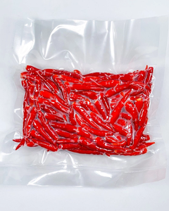 CHILE ROJO CONGELADO / DE ORIGEN VEGETAL / CALIDAD SUPERIOR / ENVASADO AL VACÍO / 100% CONGELADO - Product Image 1