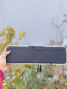 High Quality Hand Tooled Leather <b>Heat</b> Resistant Travel <b>Hair</b> On Hide Fur Straightener <b>Curler</b> Case Perfect Organizer <b>Hair</b> Tools - Product Image 3