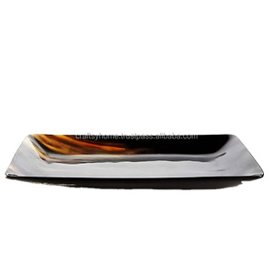 Elegant Buffalo Horn Serving <b>Tray</b> Rectangular for serving shot glass Handmade Horn <b>Tray</b> of Best Selling Prices Horn <b>Tray</b> - Product Image 4