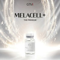 GTM MELACELL+ Ampoule Liquide Éclaircissante Visage Acide Tranexamique Glutathion PDRN Niacinamide Soin Anti-Taches Teint Éclatant 35ml