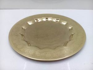 Décoration murale moderne, laiton et bleu, acier inoxydable, décoration, faite à la main, vente en gros, vrac - Product Image 2