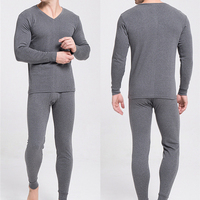 Ensemble de sous-vêtements thermiques personnalisés pour femmes - Respirant, grande taille, en Spandex/Nylon, motif uni, manches courtes, col ras du cou