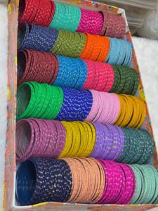 กำไลข้อมือแบบมีลายจุด 48 โหล ชุดคอมโบ 24 สี 24 กำไล/ขนาด 22-28 2/10 มีสินค้าพร้อมส่ง - Product Image 2