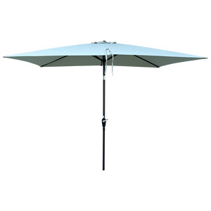 Sombrilla de Jardín/Patio/Piscina Impermeable de 6 x 9 pies con Manivela, Botón de Inclinación y Base para Piscina - Product Image 6