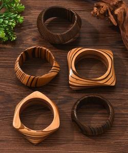 Brazalete de Madera Impermeable de Primera Calidad para Mujer, Diseño Elegante, Colores Personalizables, Logotipo, Cómodo, Ligero, para las Fiestas - Product Image 4