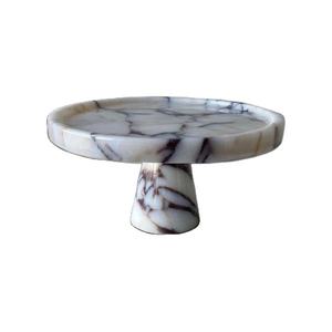 Decorative Eco-Friendly Resin <b>Cake</b> <b>Stand</b> with 3-Piece <b>Stand</b> Modern Home Display Handmade Serving Pedestal Dishwasher Safe - Product Image 1