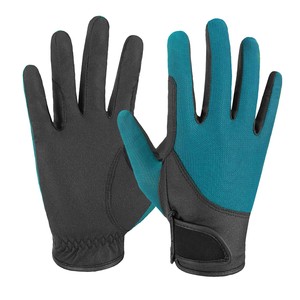 Gants d'équitation professionnels en cuir premium sur mesure pour hommes, antidérapants, pour l'équitation, gants complets pour les doigts. - Product Image 4