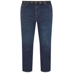 Pantalones Vaqueros Rectos para Hombre, a la Moda, con Cortes Únicos, Acabados Modernos, Estilo Atrevido, Transpirables, Casuales, 100% Algodón - Product Image 5