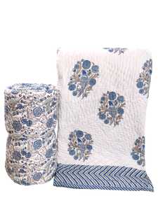 Edredones de Algodón Estampados a Mano con Bloques de Madera, Hechos a Medida, Ideales para la Reventa por Tiendas de Textiles para el Hogar y Artículos de Decoración - Product Image 5