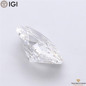 Primium 1.50กะรัตตัดวงรีห้องปฏิบัติการปลูก CVD เพชร VS1ใส9.24มม. ใบรับรอง IGI สำหรับนักออกแบบเครื่องประดับทองทุกเพศ - Product Image 6