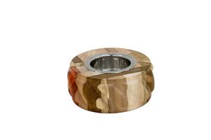 Brûleur à oud en bois arabe exclusif avec incrustation artistique en résine pour la fragrance d'intérieur, les rassemblements du Ramadan et le style intérieur spirituel - Product Image 4