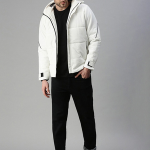 Meilleures vestes matelassées brillantes pour l'hiver, vestes matelassées à taille ajustable pour hommes, avec votre logo et couleur, veste d'hiver rembourrée - Product Image 3