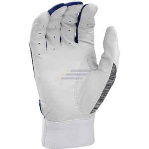 Gants de frappe de baseball sur mesure de haute qualité en gros |   Cuir gauche/droit respirant, série rouge, marine, gris - Product Image 5