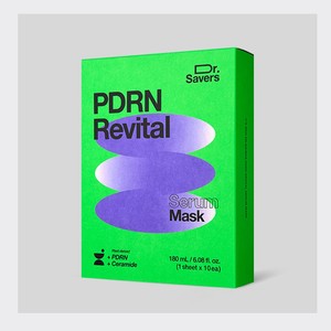 มาส์กยกกระชับผิวหน้า ITSSKIN It's Skin Dr. Savers PDRN Revital Serum Mask 10 แผ่น 1 ชิ้น แผ่นมาส์กหน้า แซลมอน PDRN - Product Image 1