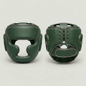 Protège-tête de boxe en cuir pour arts martiaux et MMA, service OEM, nouveau protège-tête de boxe tendance pour jeunes, haute qualité, personnalisé - Product Image 3