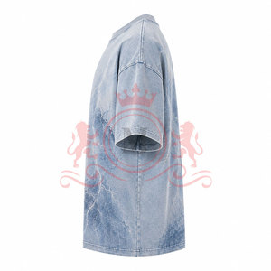 เสื้อยืดคอตตอนระบายอากาศดี สีซีดแบบซันเฟด ทรงดรอปไหล่ เนื้อผ้านุ่ม สวมใส่สบายทุกวันและเหมาะสำหรับกิจกรรมกลางแจ้ง - Product Image 2