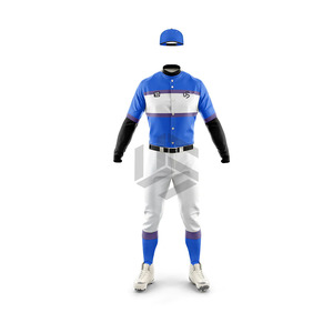 New Arrival High Quality 100% Polyester <b>Baseball</b> & Softball Uniform Custom Made Breathable Quick Dry Plus Size Available - Product Image 2